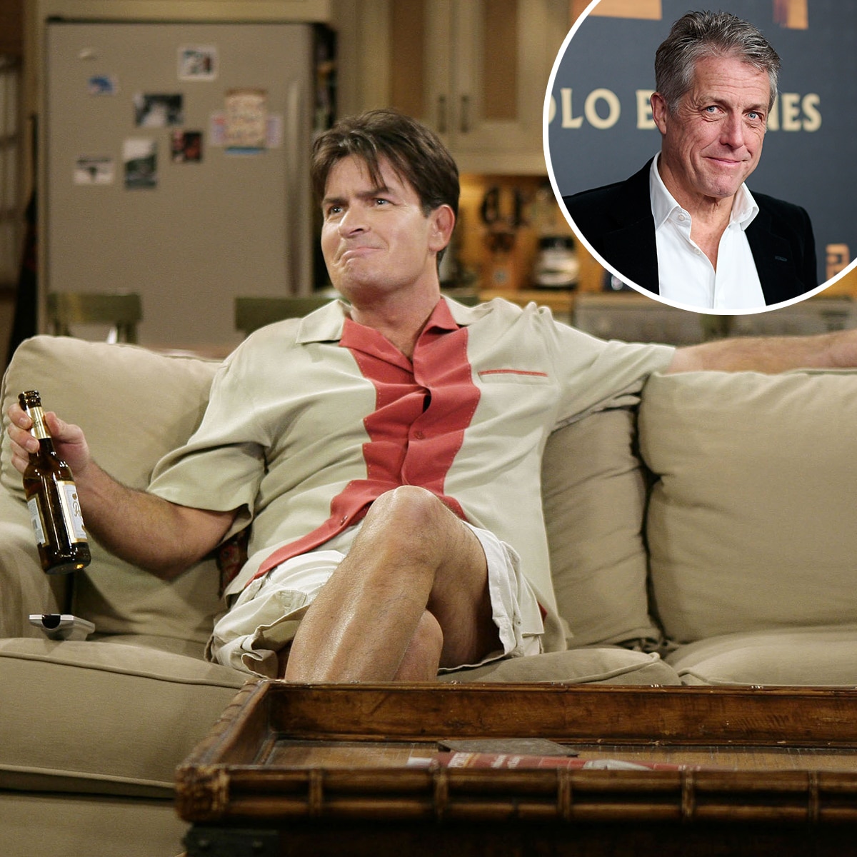 Hugh Grant “Bailed” on Replacing Charlie Sheen in Two and a Half Men