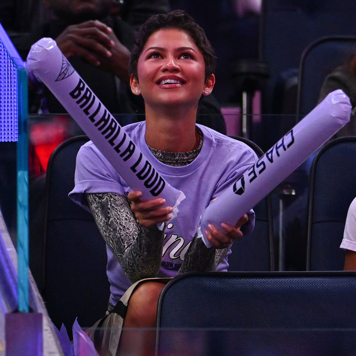 Zendaya, Aubrey Plaza & More Celeb Fans Cheering on the WNBA