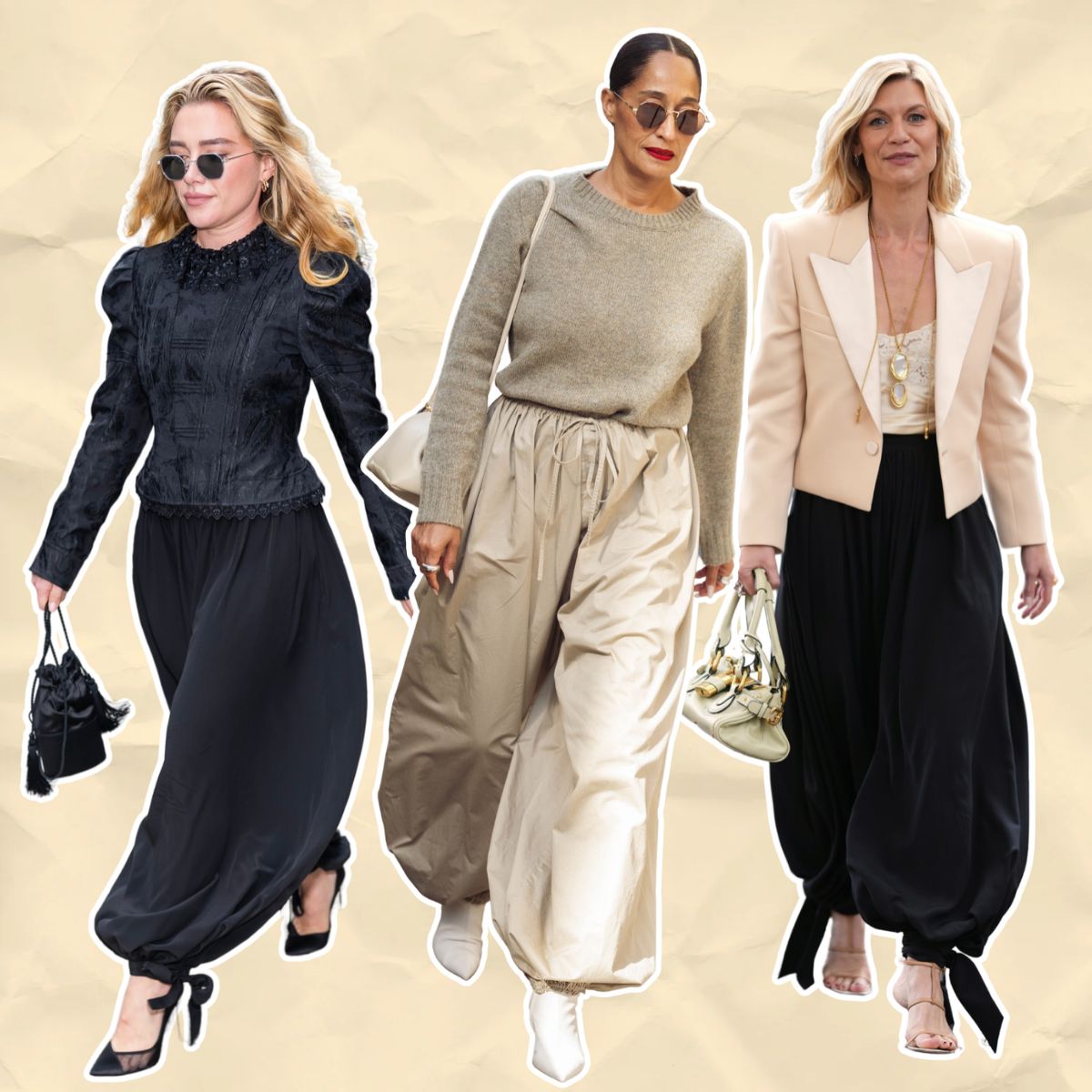 The Polarizing Pants Trend Celebrities Are Making Chic This Fall