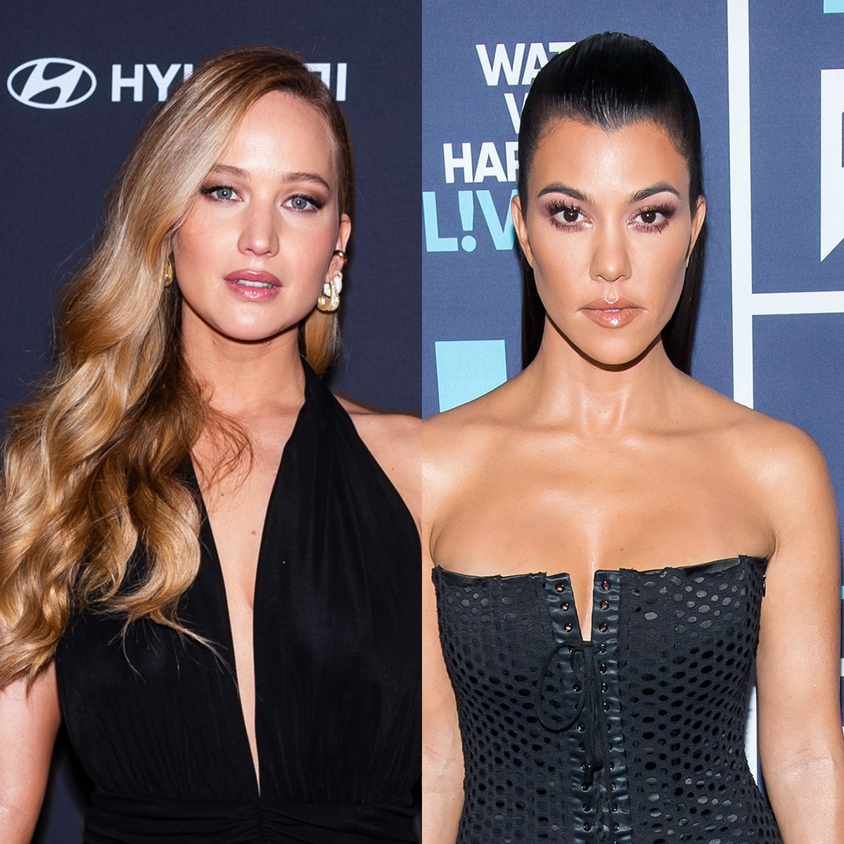 Kourtney Kardashian Reacts to Jennifer Lawrence Calling Her “Annoying”