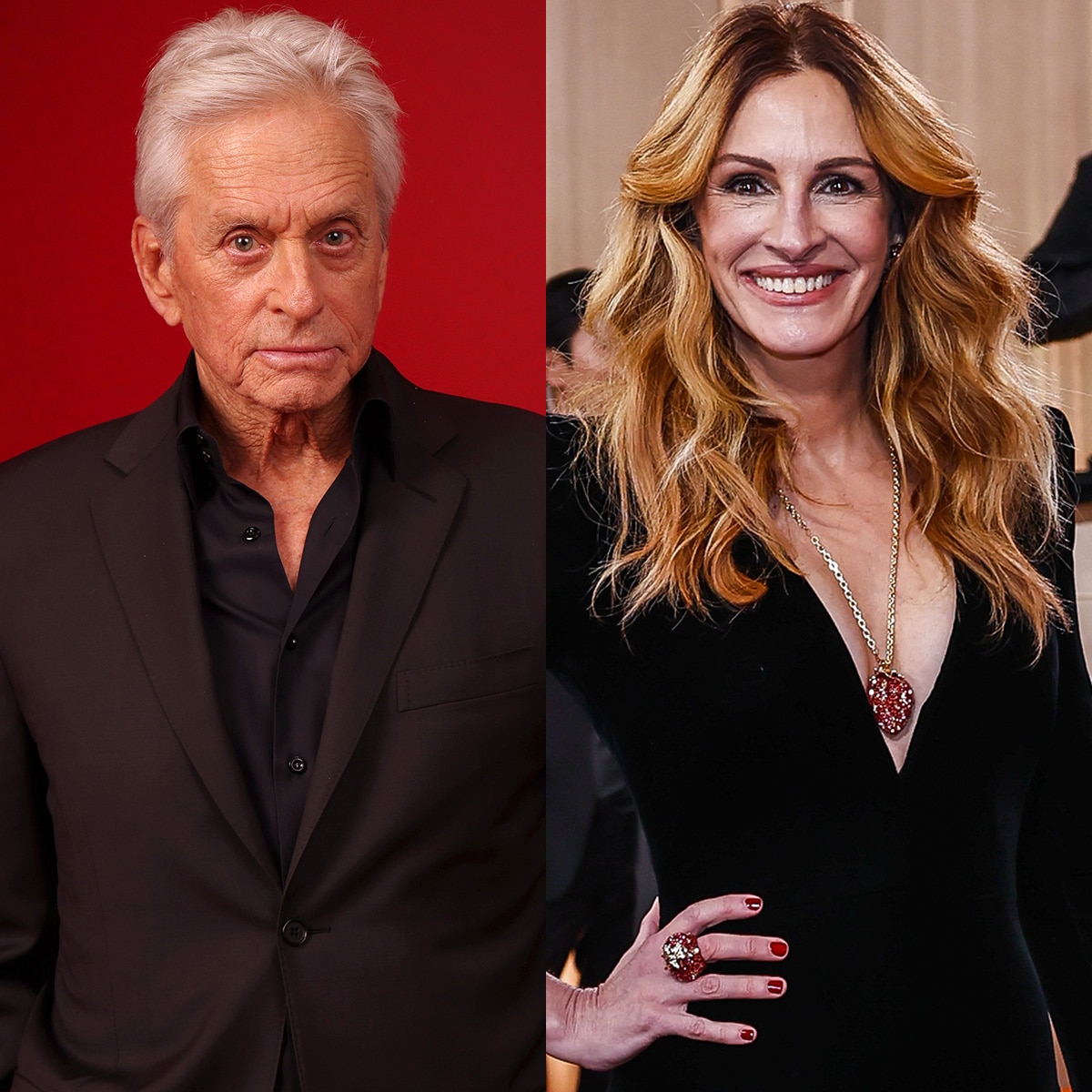 Michael Douglas Reveals NSFW Words to Julia Roberts During Tense Convo